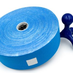Cotton Therapeutic Tape - Blue Color - Big Roll Kinesiology Tape 5cm x 32m by Rockford Kinesiology