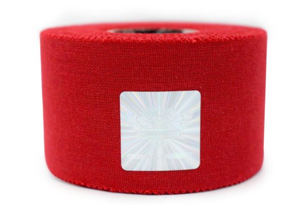 Rockford Kinesiology Zinc Oxide SPORTS Tape - Ultra Resistant – Color Red
